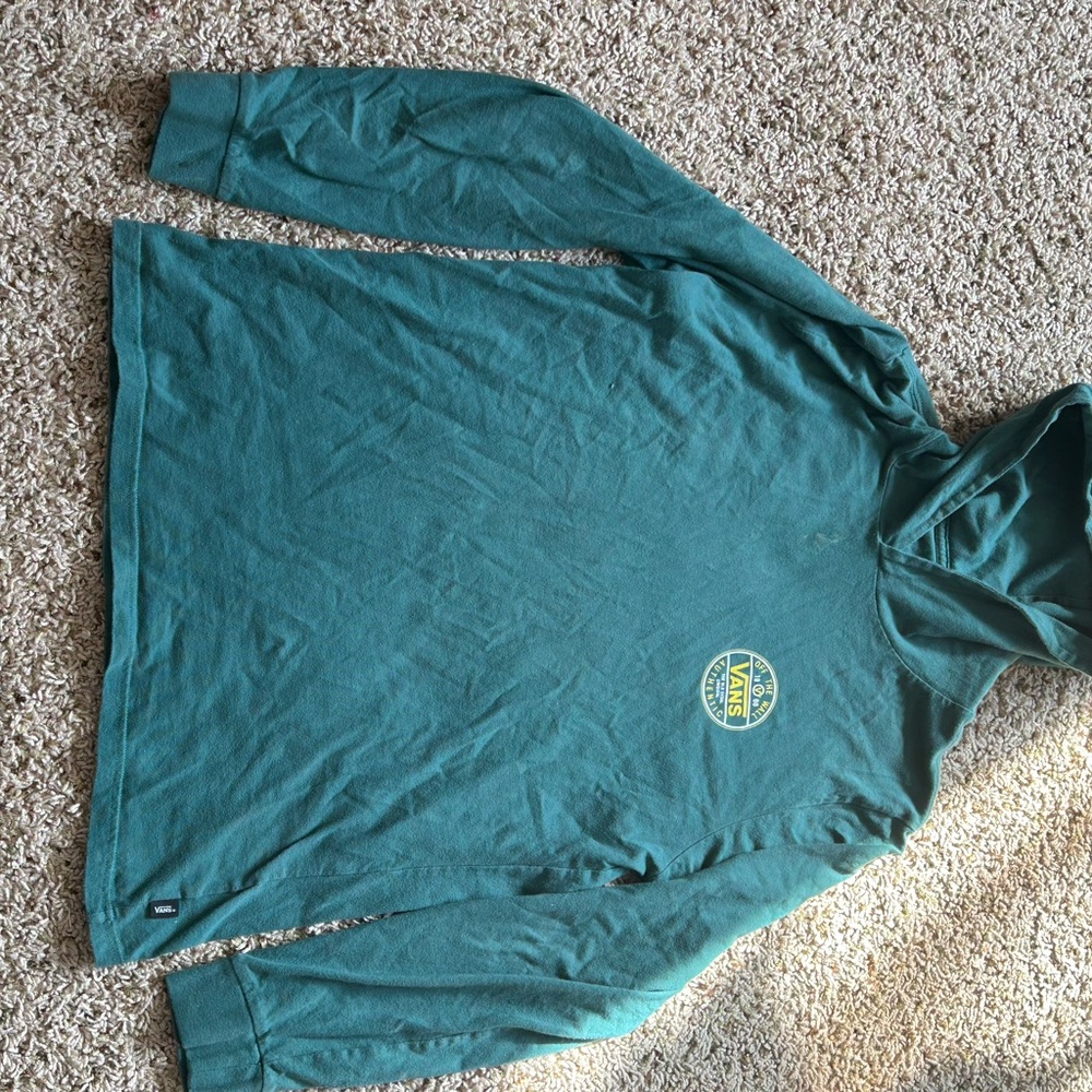 Green vans Hooded Sweatshirt